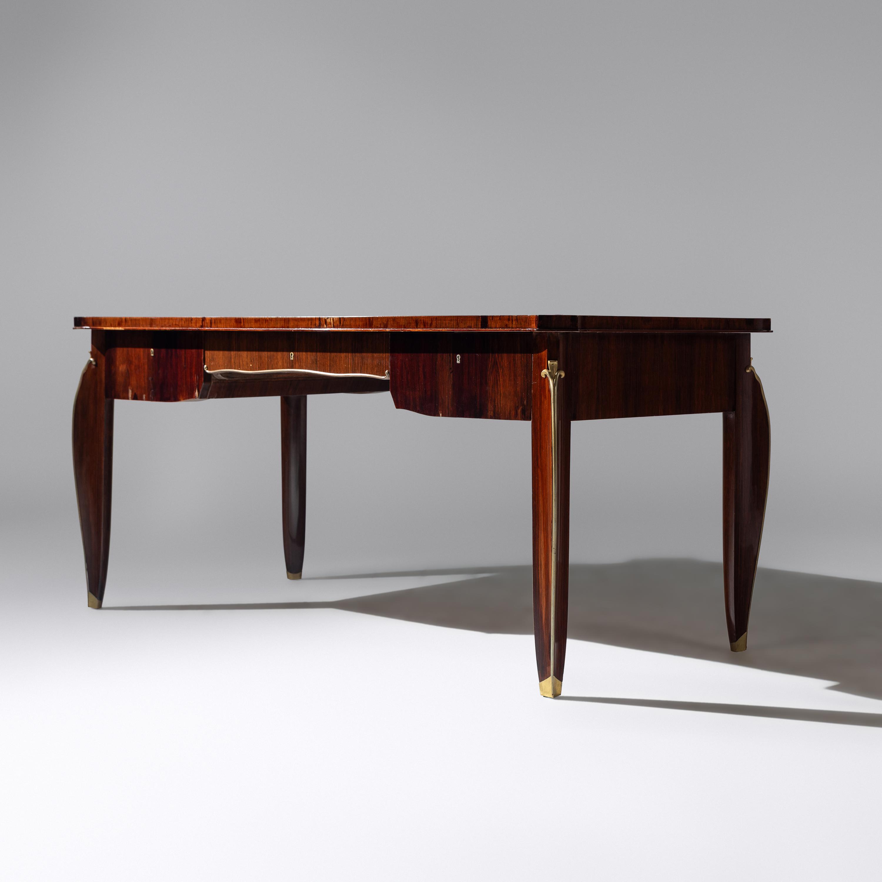 Jules Leleu (French, 1883–1961) — Rosewood Desk