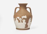 A Drabware Portland Vase, UK, 1880s