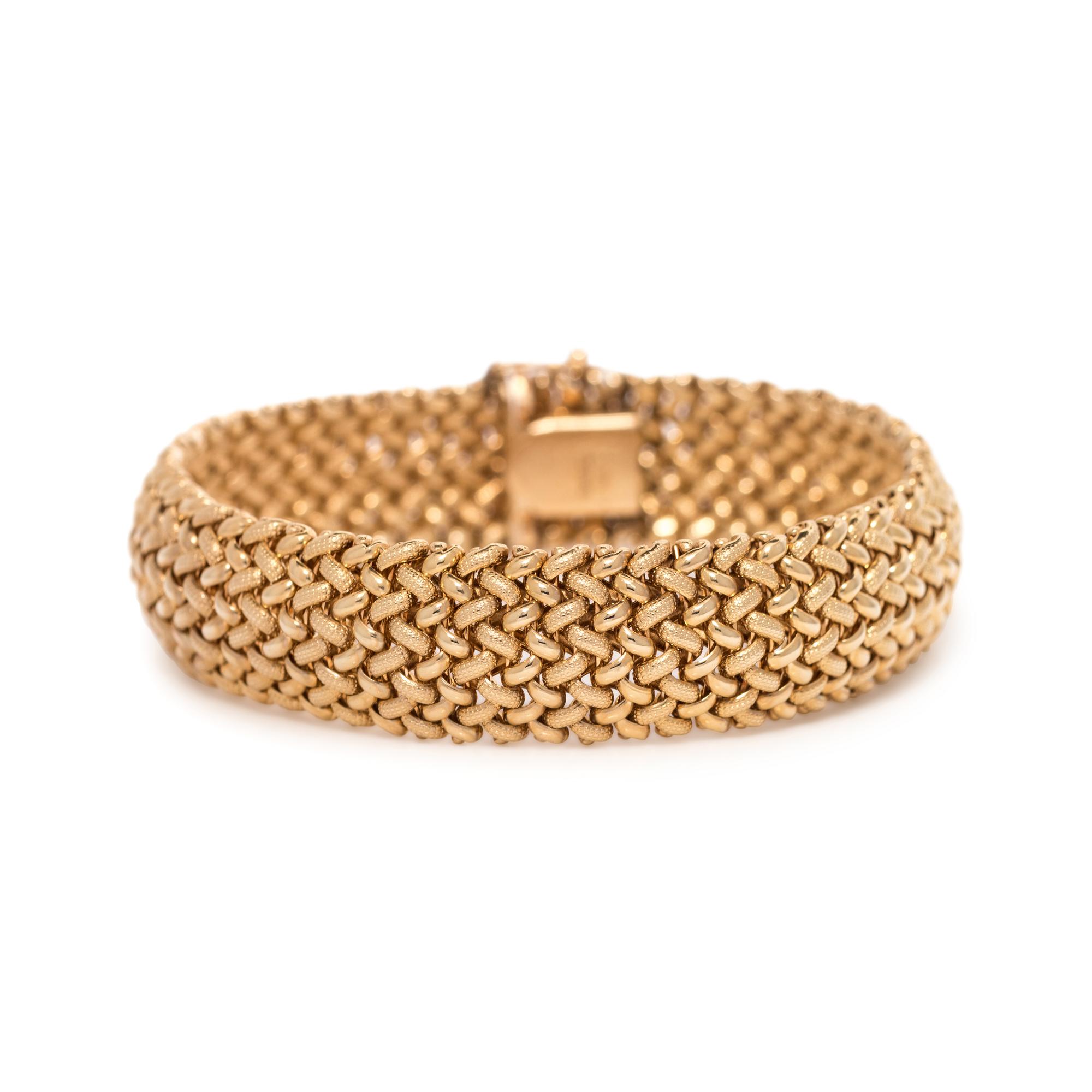 YELLOW GOLD BRACELET