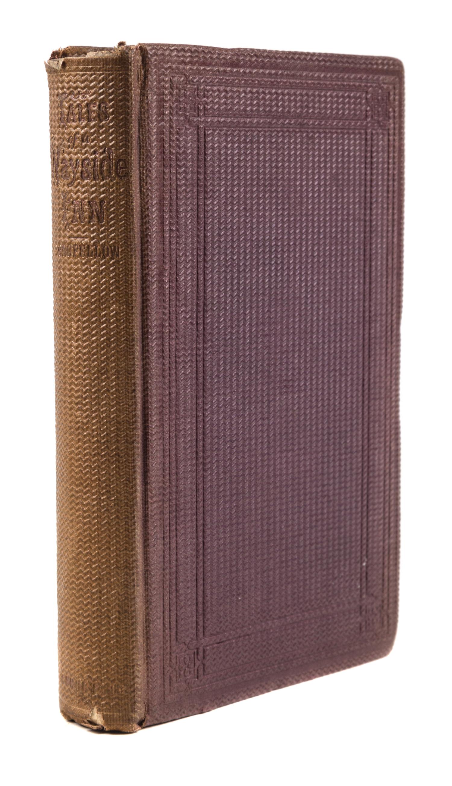 LONGFELLOW, HENRY WADSWORTH. Tales of a Wayside Inn. Boston, 1863. First US edition, first printing.