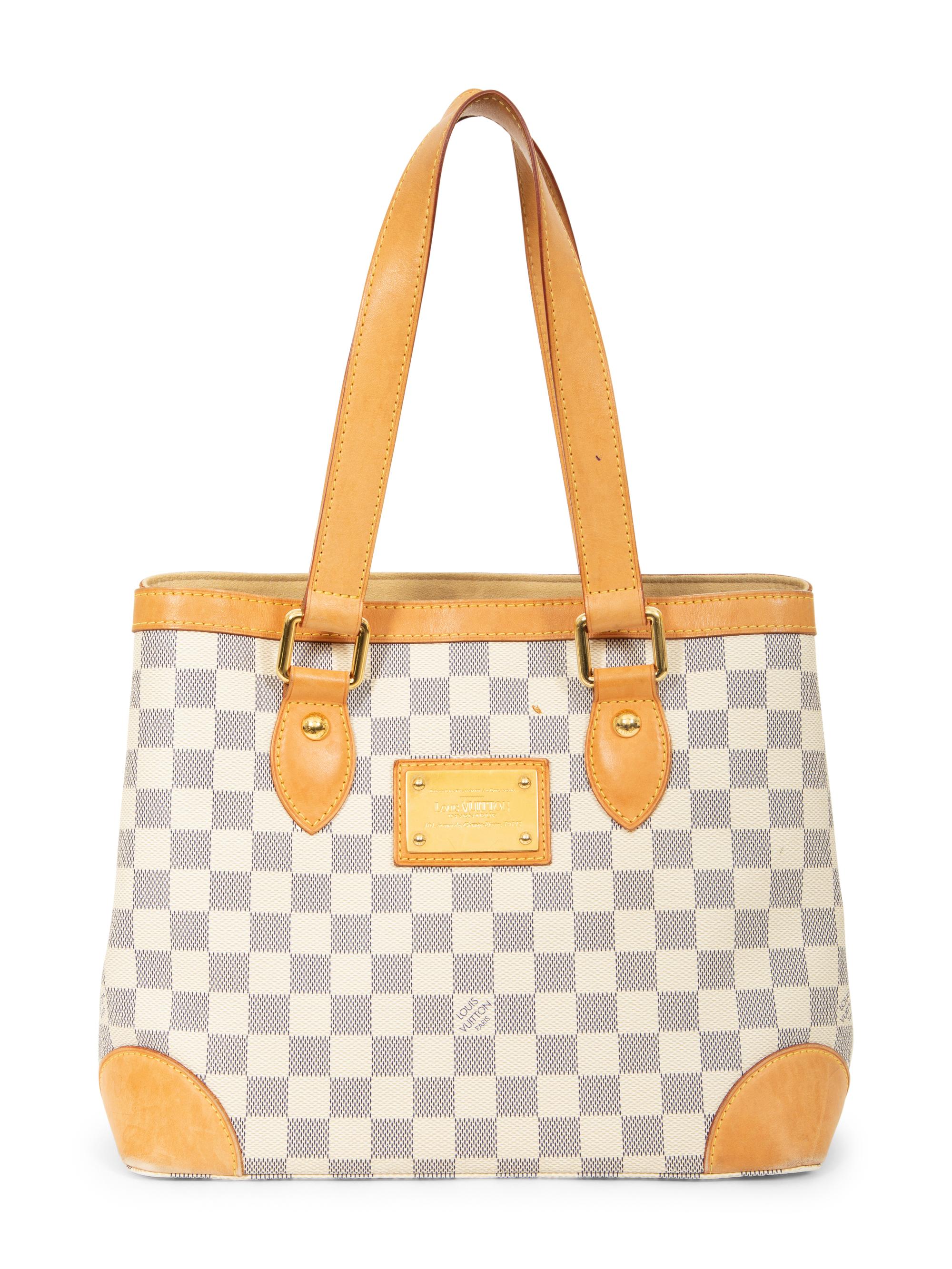 Louis Vuitton Hampstead PM in Damier Azur, 2011