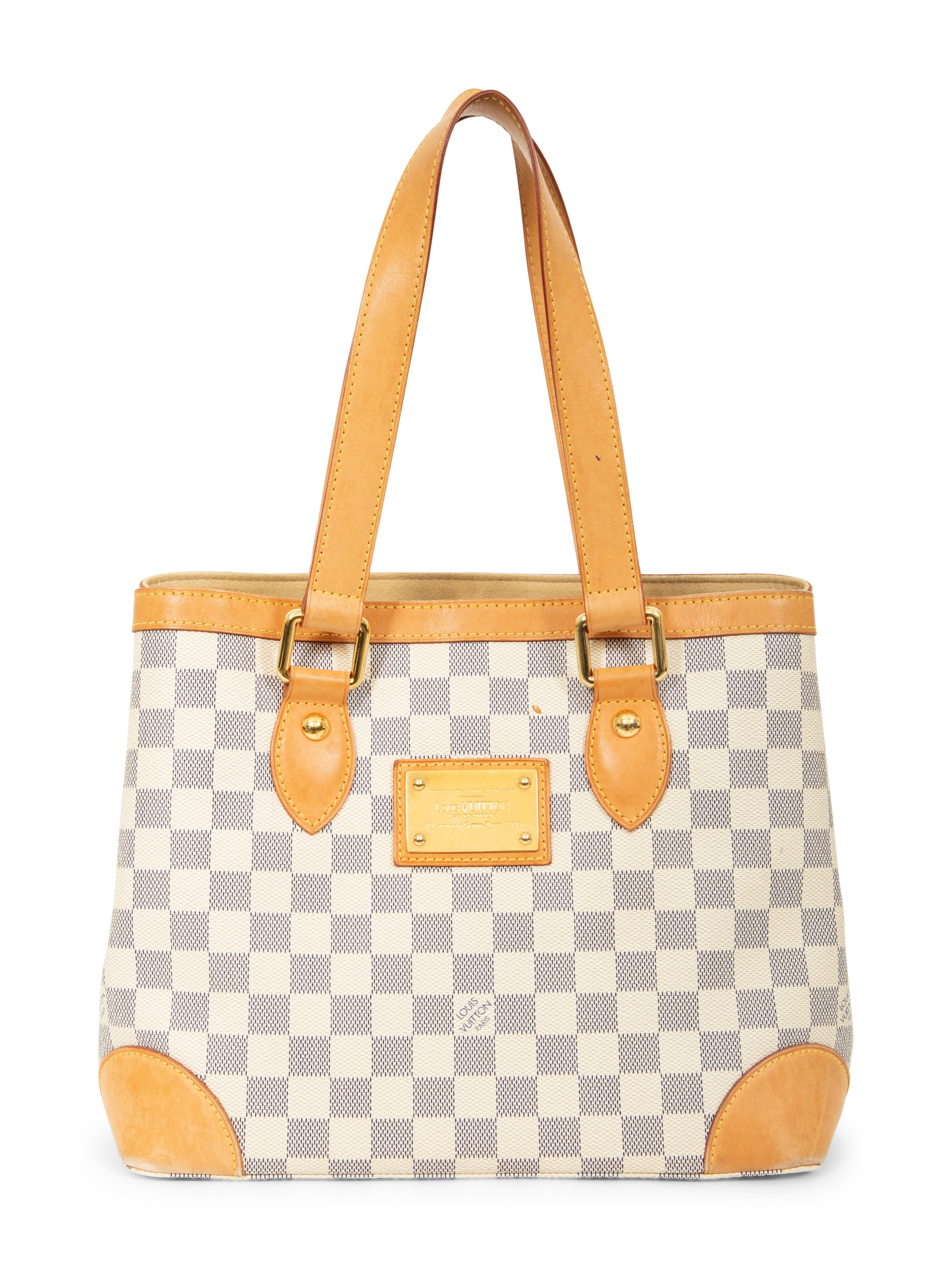 Louis Vuitton Hampstead PM in Damier Azur, 2011