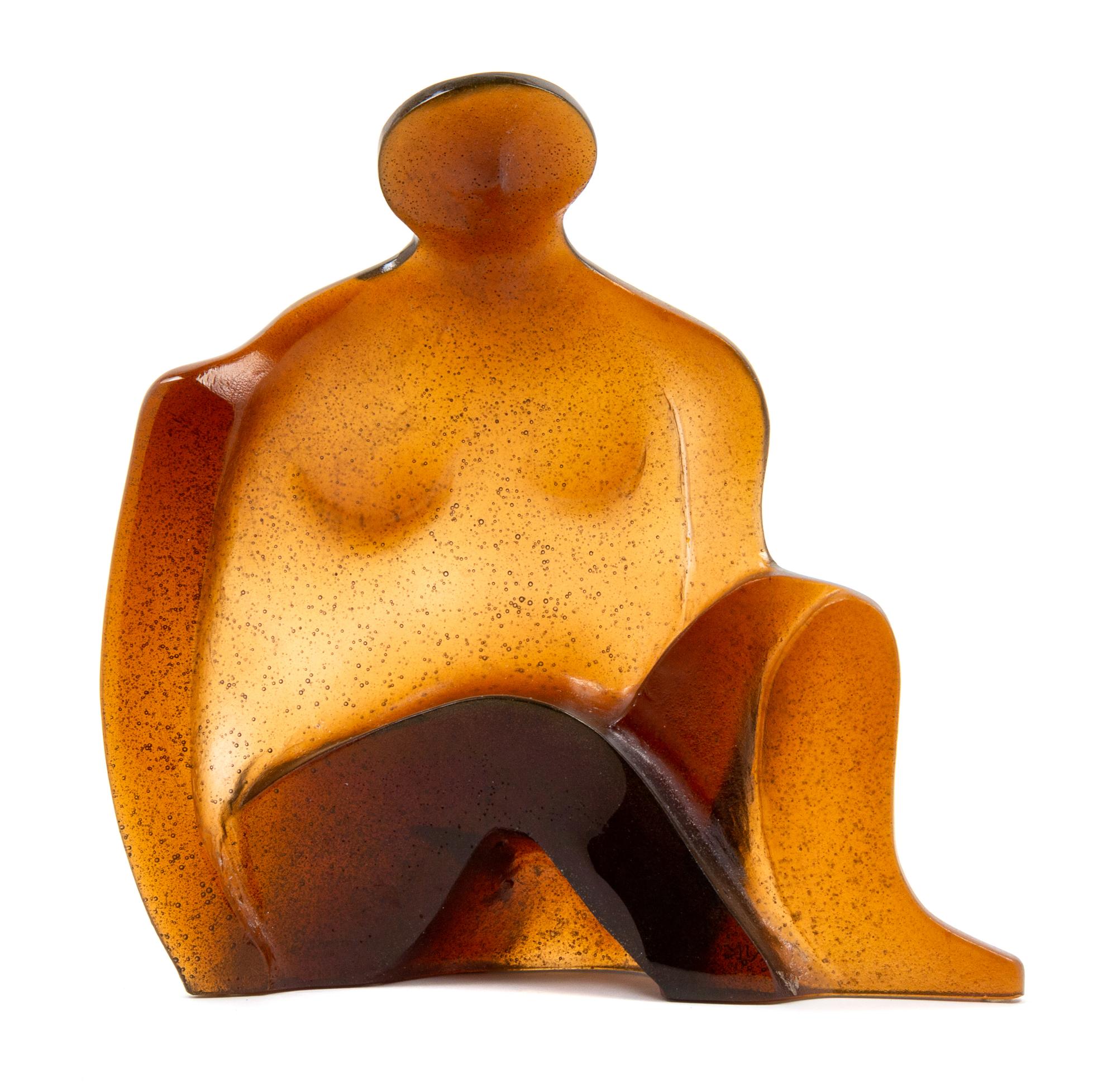 Jean-Pierre Demarchi, (Algerian, 1928-1979), Pate de Varre Figure Daum, c. 1995 Edition 135/200