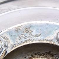 George Albert Feinauer (American, b. Germany, 1886-1955) "Special Line" Centerpiece Potpourri Bowl and Pair of Candelabra, Barbour Silver Company, Hartford, CT, circa 1930