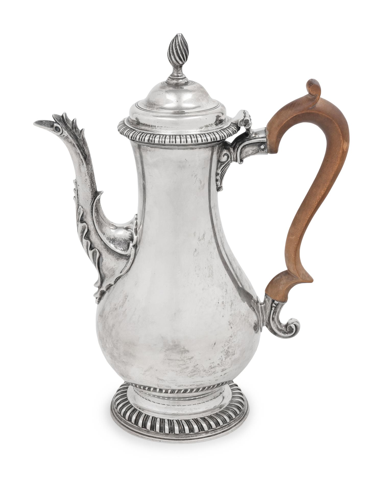 A George III Silver Coffee Pot