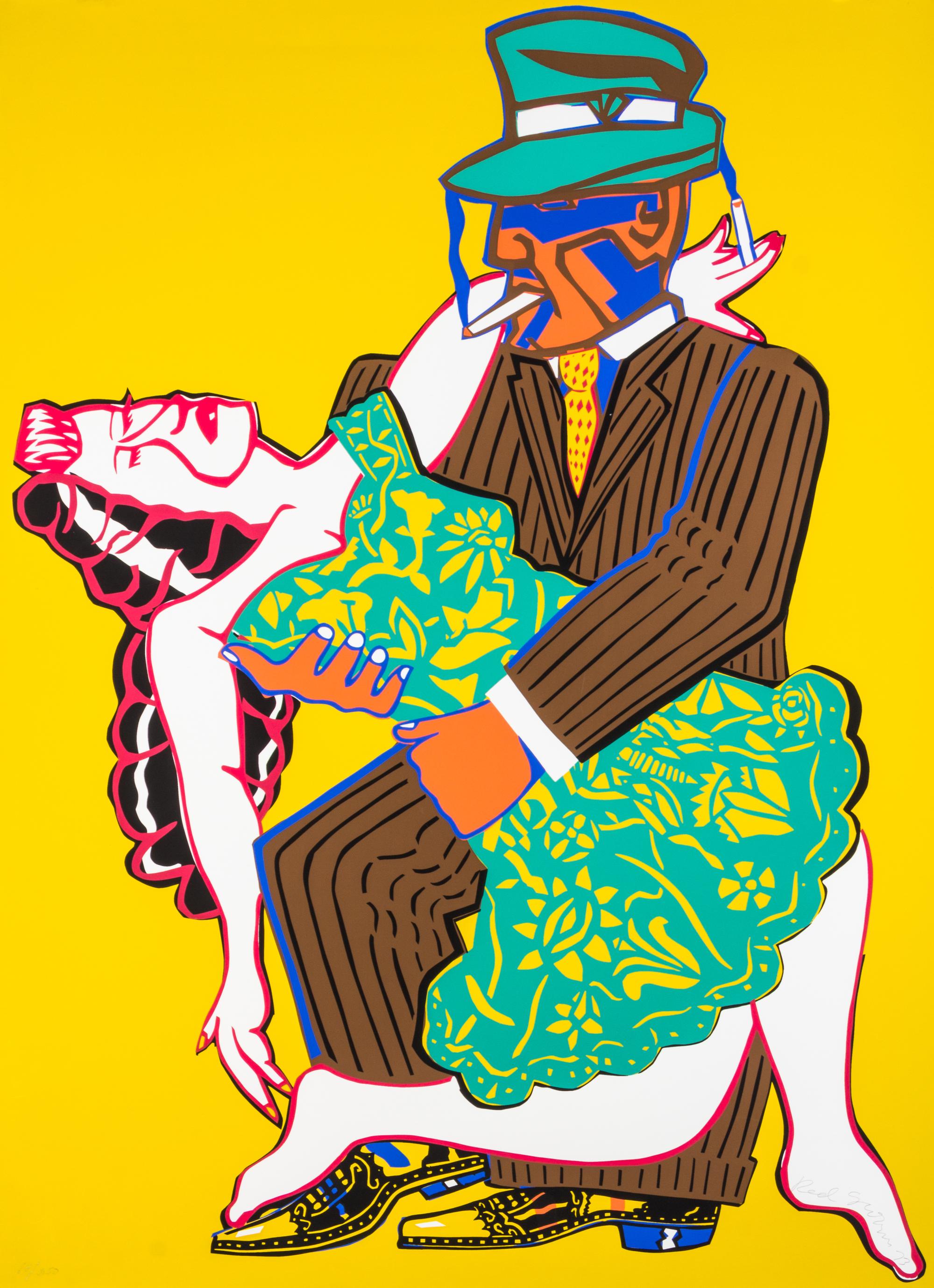 Red Grooms, (American, b. 1937), Mango Mango, 1973