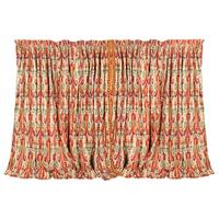 A Pair of Ikat Curtains