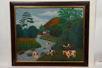 Cows Grazing