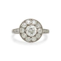 Art Deco, Diamond and Platinum Ring
