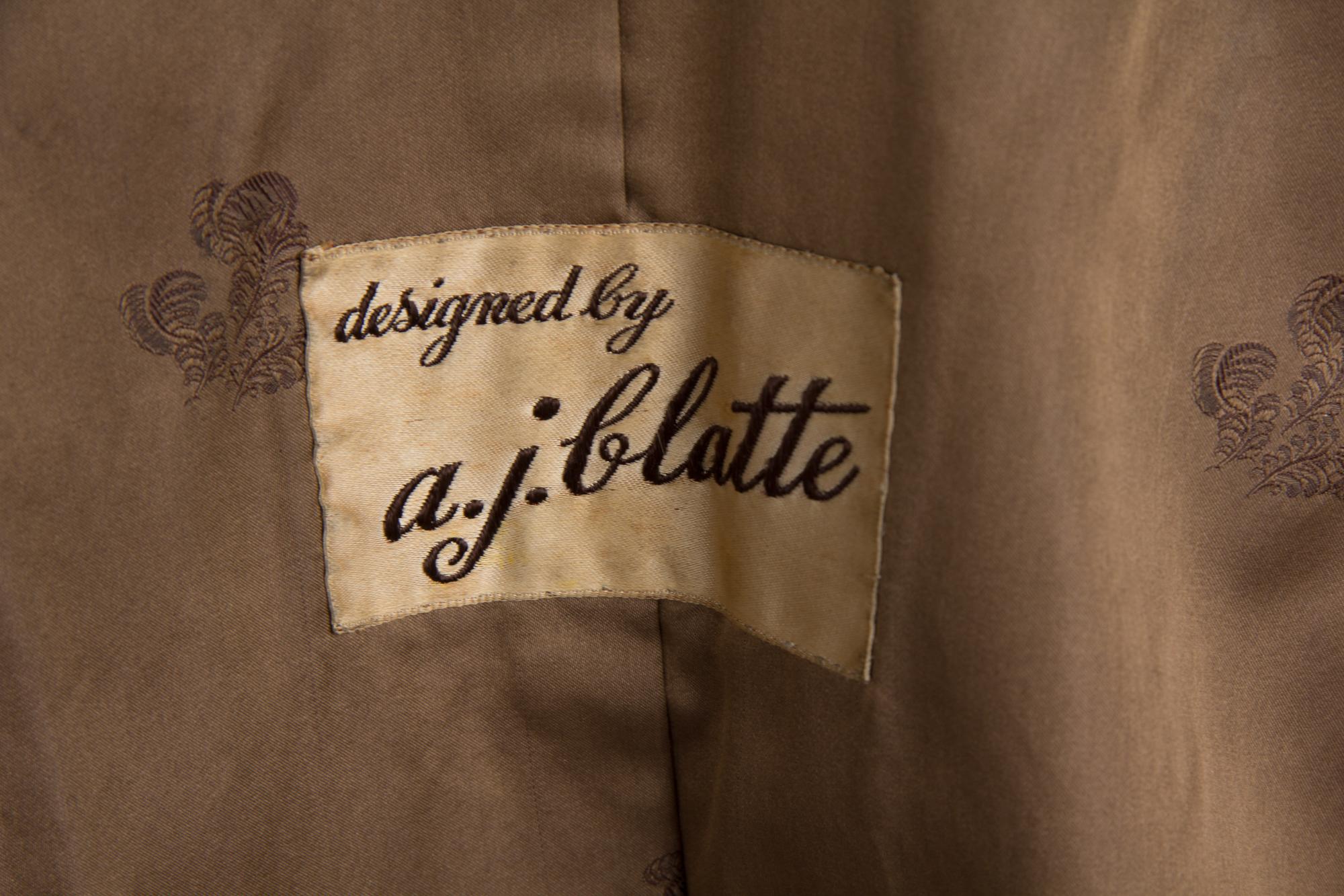 An A.J. Blatte Brown Mink Jacket,