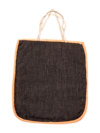 Plateau Pictorial Flat Bag, with Contour Beadwork