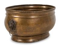 A Large English Brass Cistern