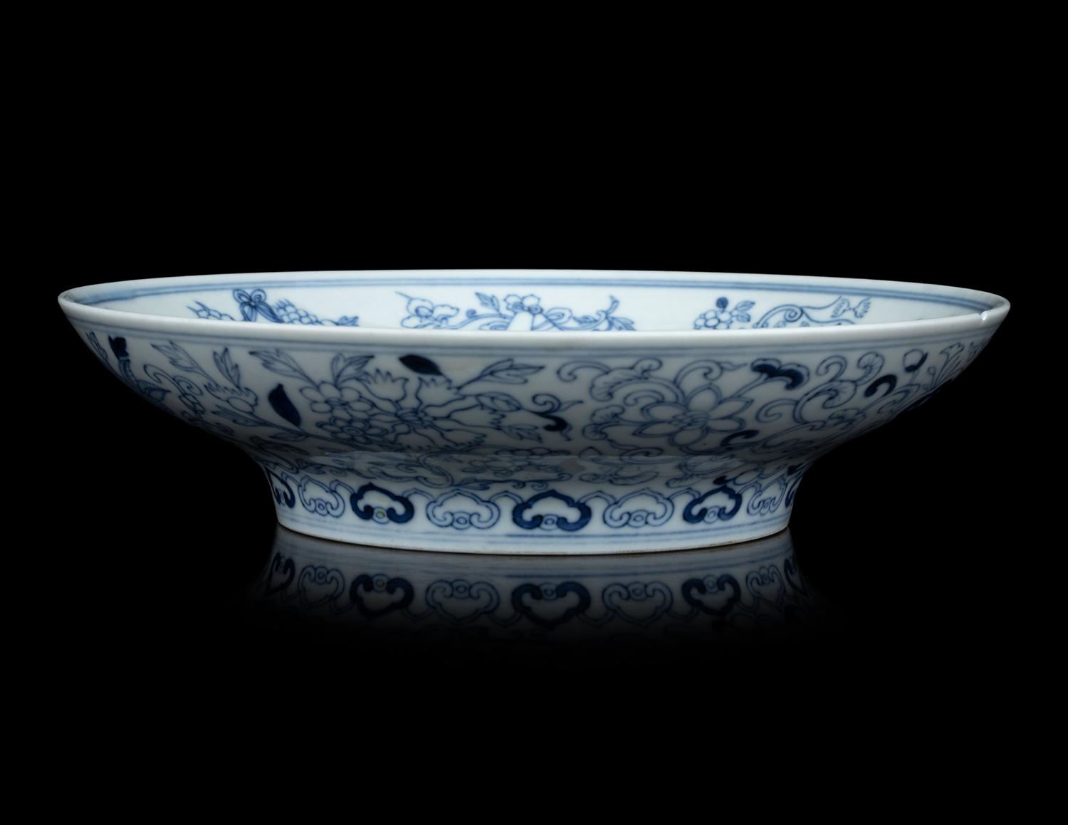 A Blue and White Porcelain Bowl