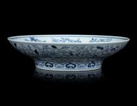 A Blue and White Porcelain Bowl