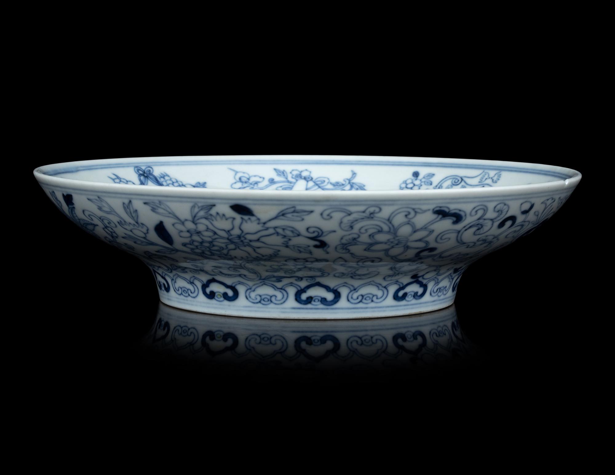 A Blue and White Porcelain Bowl