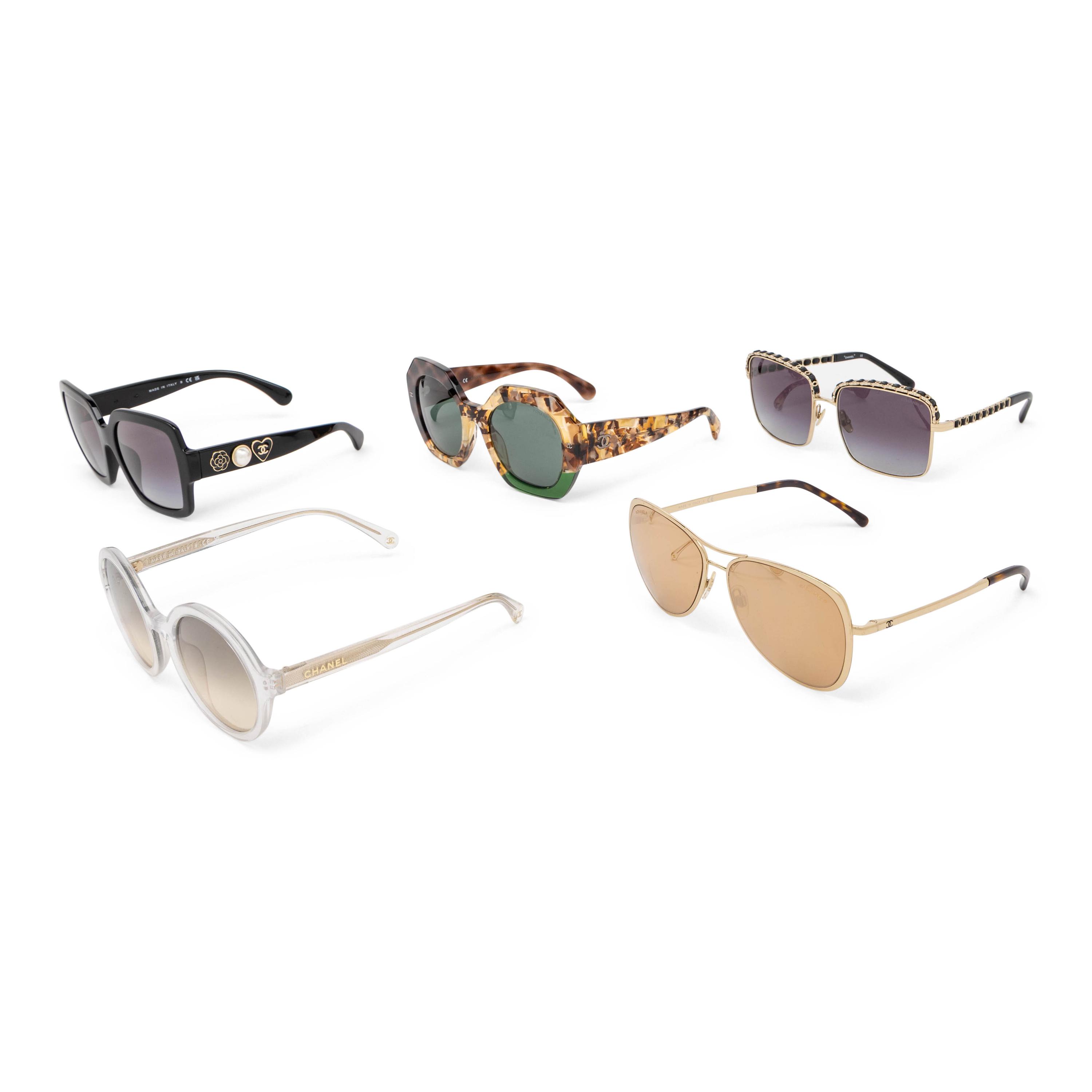 Chanel, Five Pairs of Sunglasses