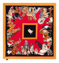 Six Designer Scarves, Including Peter Max, Ferragamo, Pucci, Gucci, and Bob Mackie, 1960-90s