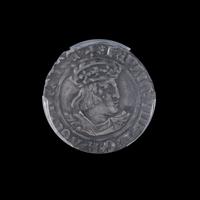 MEDIEVAL: Henry VIII Silver Groat (1526-44) — PCGS GRADED XF45.