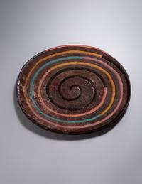 Untitled Spiral Wall Charger, c. 1982