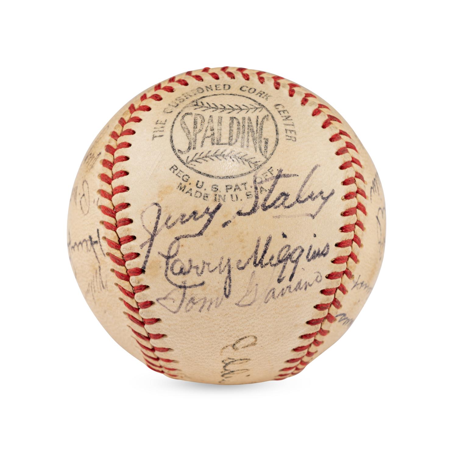 A 1952 St. Louis Cardinals Team Signed Autograph Baseball