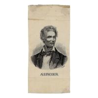 [LINCOLN, Abraham (1809-1865)]. A pair of Stevengraphs depicting Abraham Lincoln, comprising: