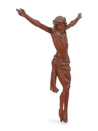 A German Carved Corpus Figure