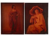 JOHNSTON, Alfred Cheney (1885-1971). Large photographic archive of glass negatives and prints. Ca 1910s-1920s.