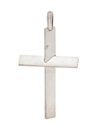 A Sterling Silver Cross Pendant, Alfred Karram,