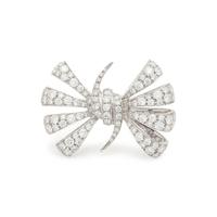 STEPHEN WEBSTER, WHITE GOLD AND DIAMOND 'FORGET ME KNOT' RING