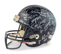 A Mike Ditka HOF Celebrity Golf Classic Multi Signed Autograph Football Helmet from The Collection of Mike Ditka