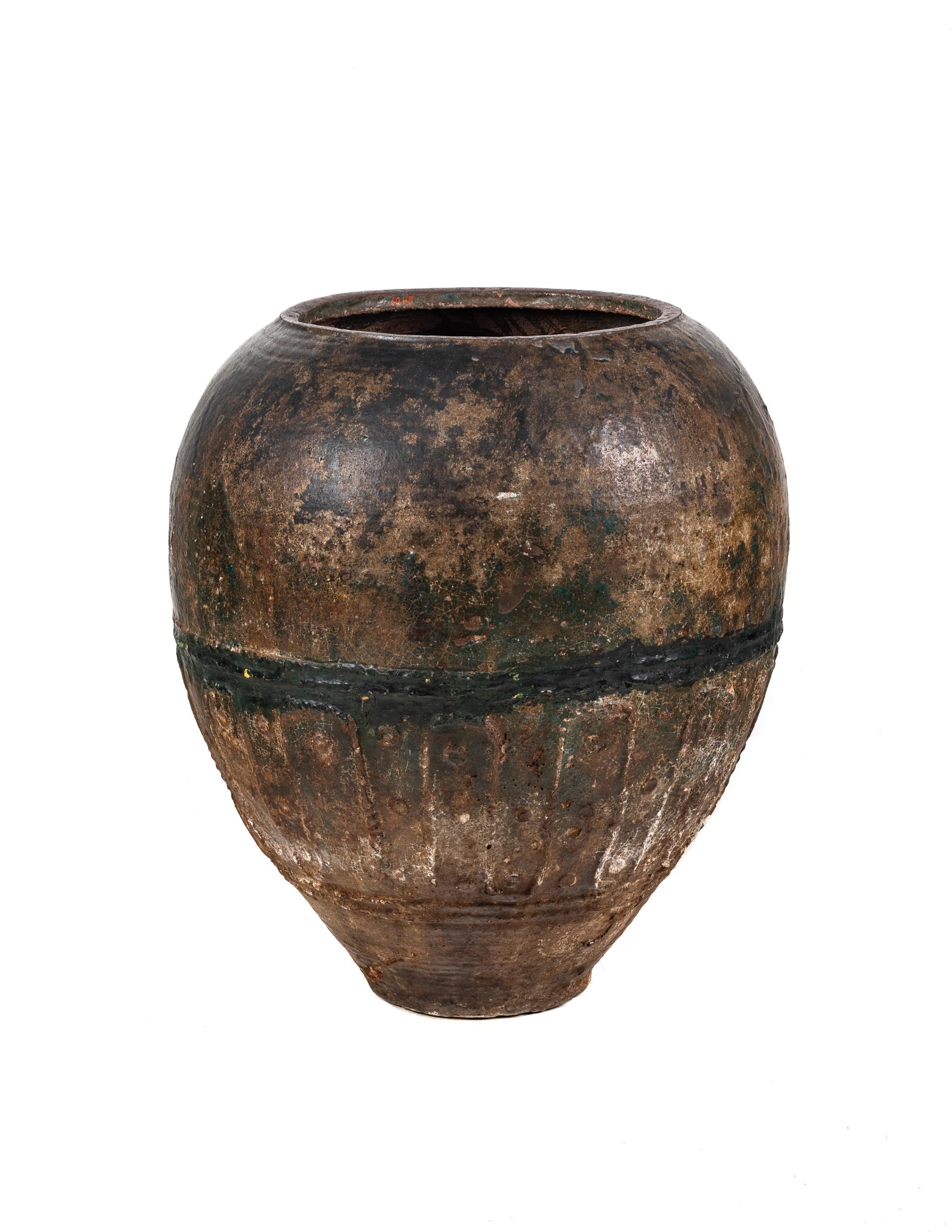 A Large Persian Pottery Vase