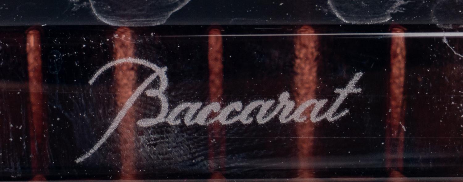 A Baccarat Eye Glass Vase