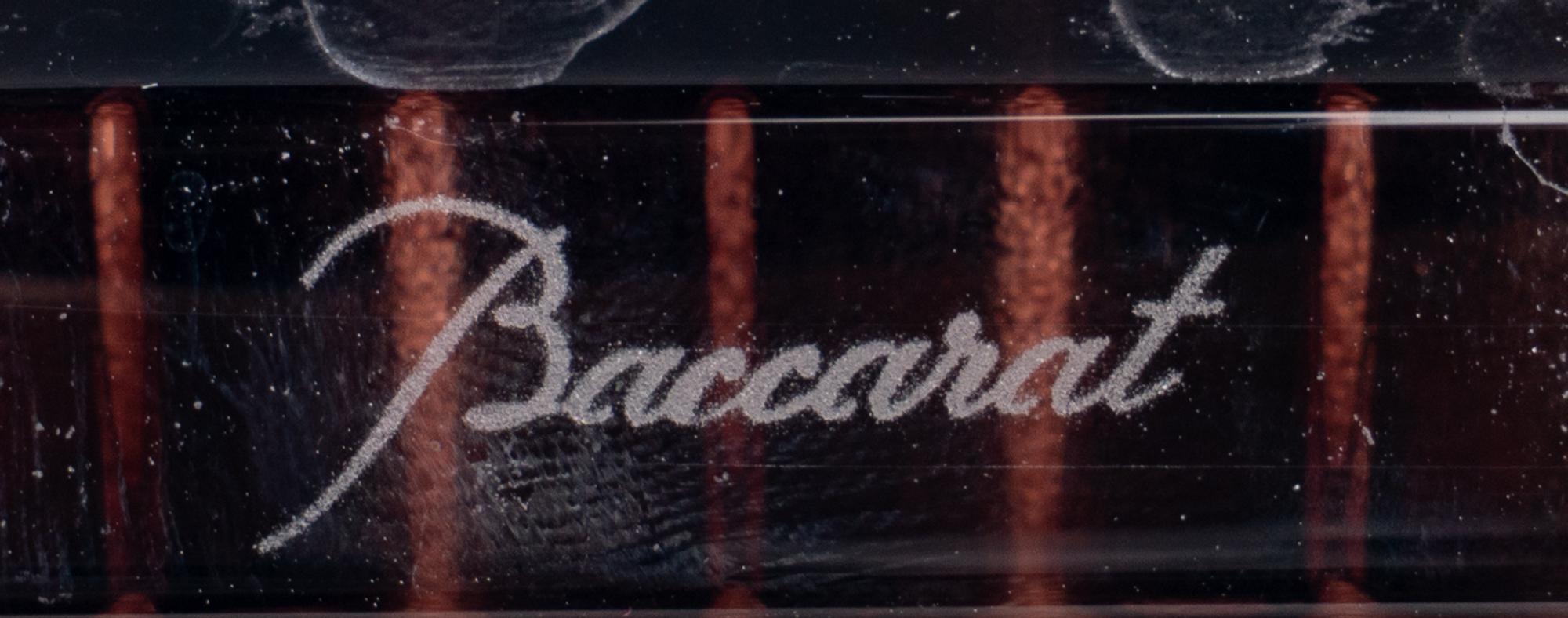 A Baccarat Eye Glass Vase