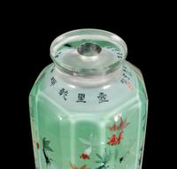 Four Chinese Inside Painted Glass Snuff Bottles