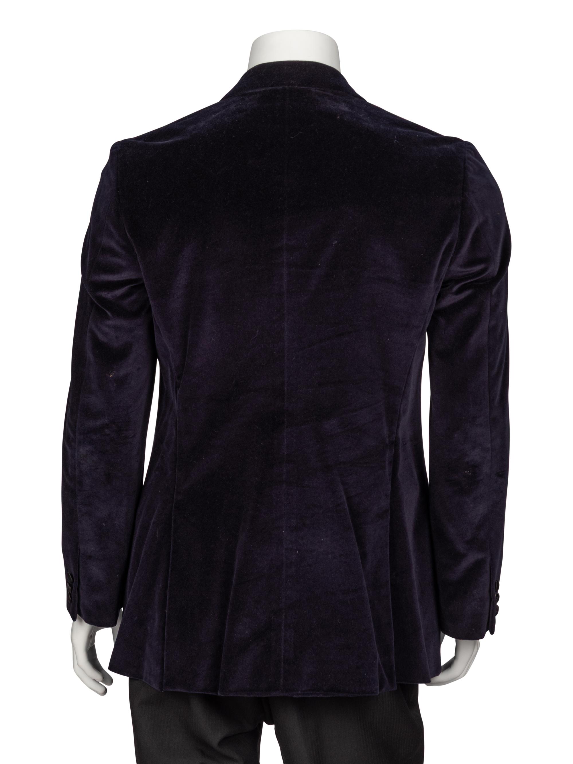 Alexander McQueen, Velvet Embellished Blazer