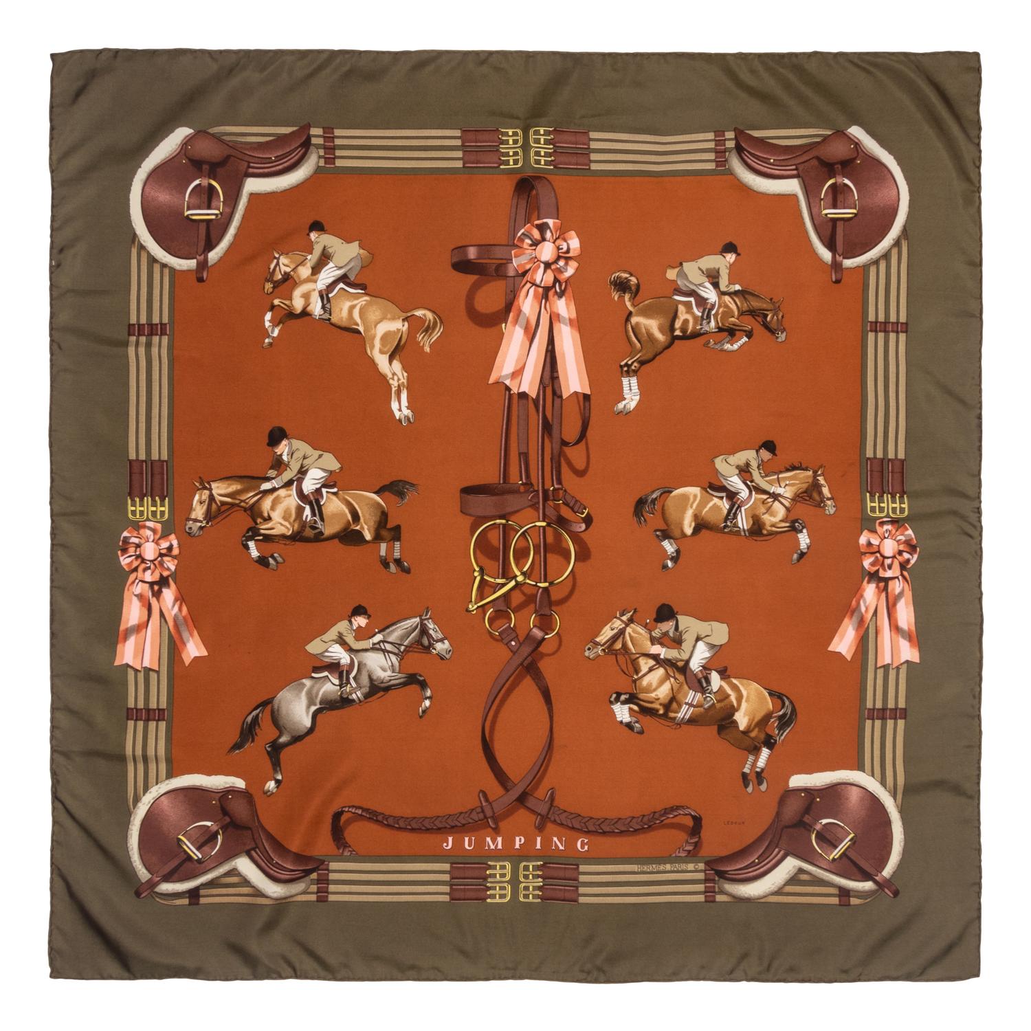 Three Hermès Scarves