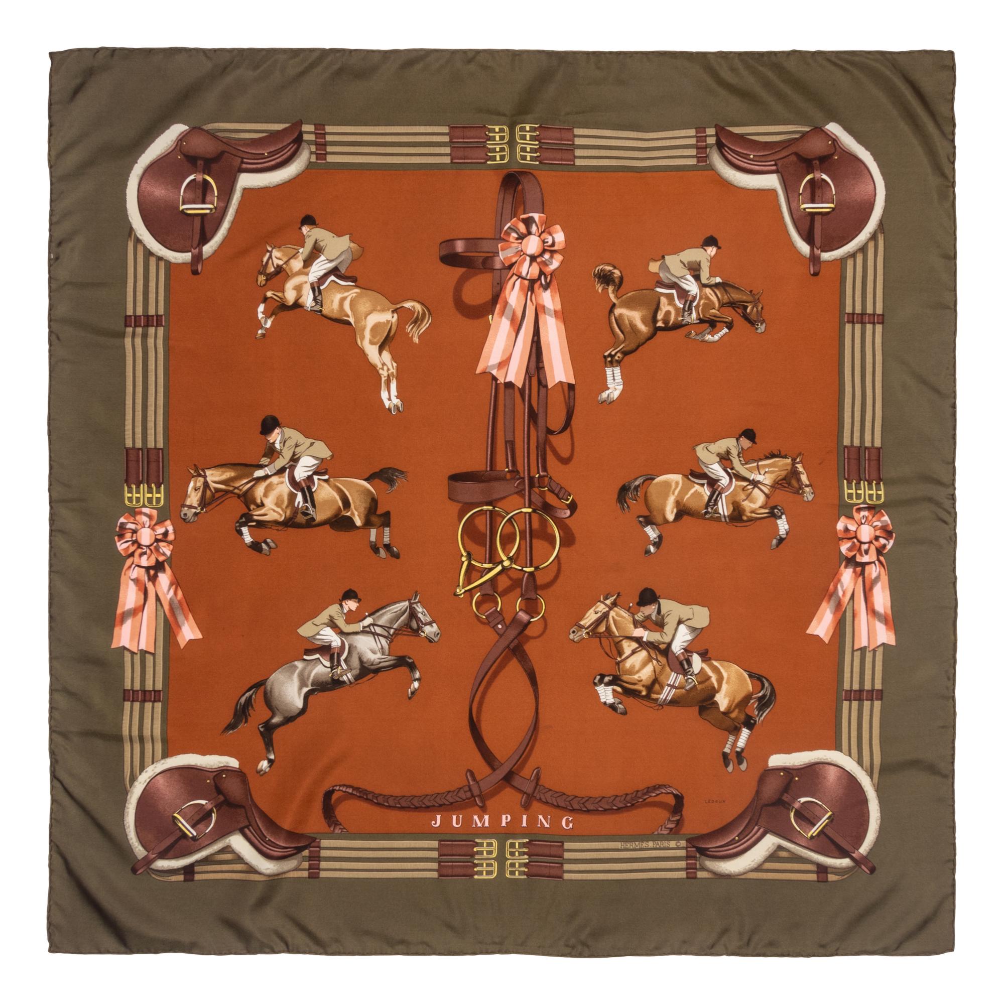 Three Hermès Scarves