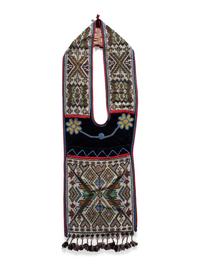 Potawatomi Loom-Beaded Bandolier Bag