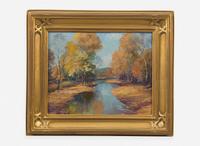 John E. Berninger (American, 1897–1981) - Riverscape