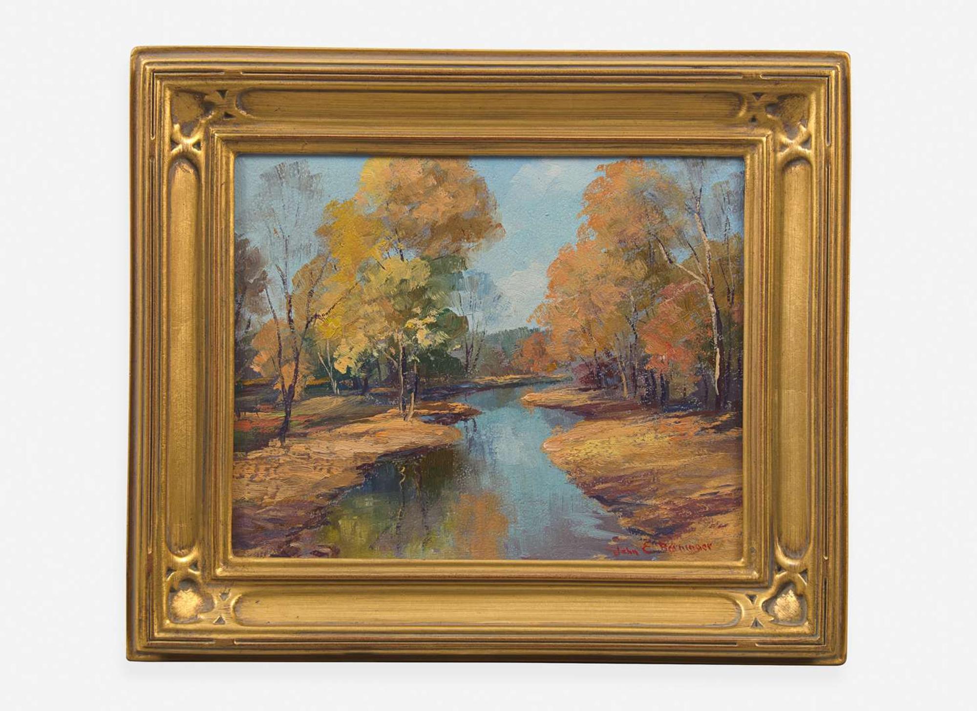 John E. Berninger (American, 1897–1981) - Riverscape
