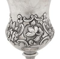 A Victorian Silver Goblet