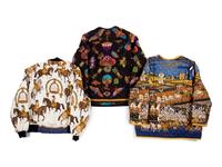 Three Hermès Quilted Jackets, 1980-90s