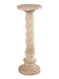 A Continental Alabaster Pedestal