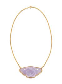 Lavender Jade Necklace