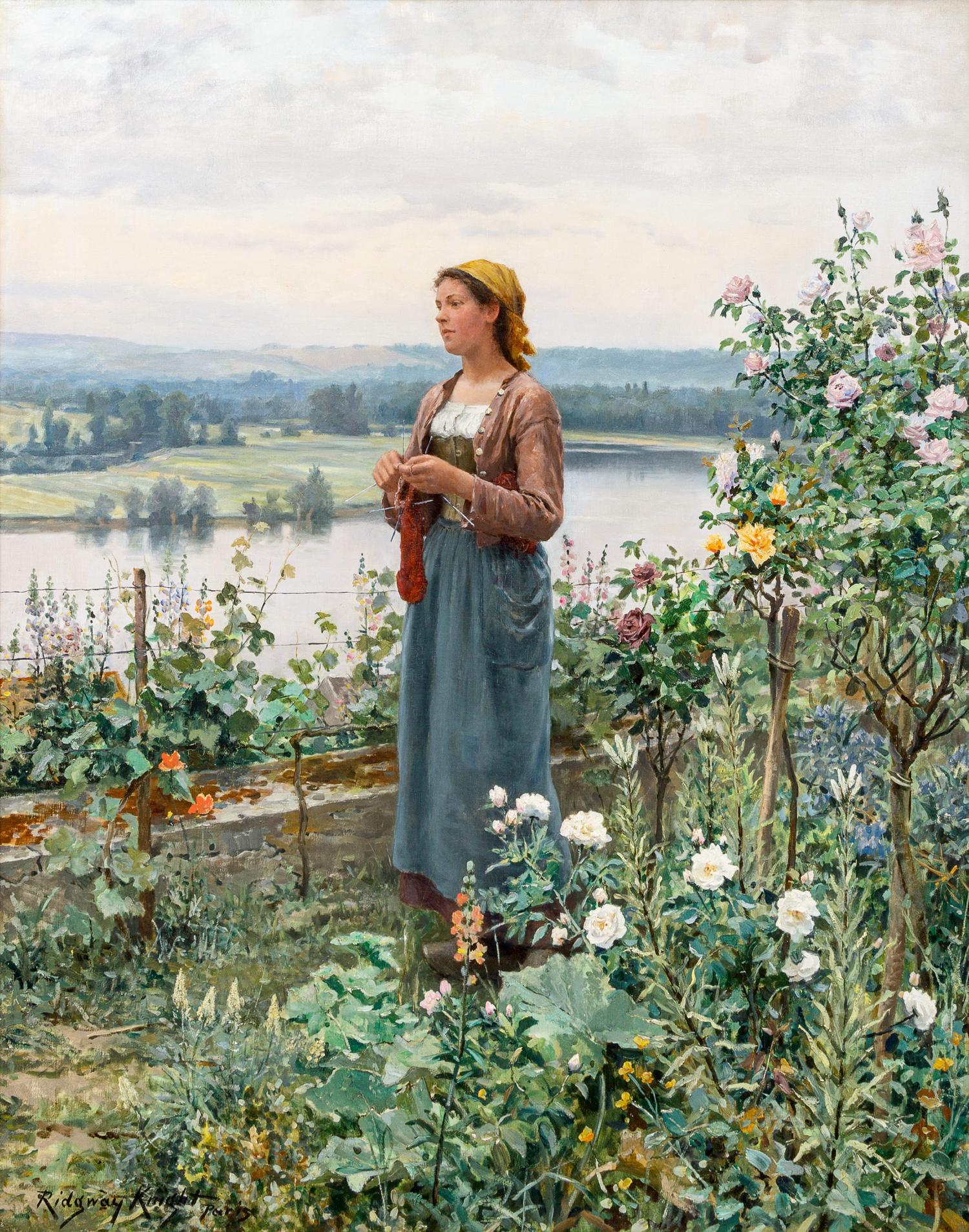 Peasant Woman on the Terrace