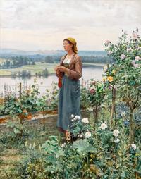 Peasant Woman on the Terrace