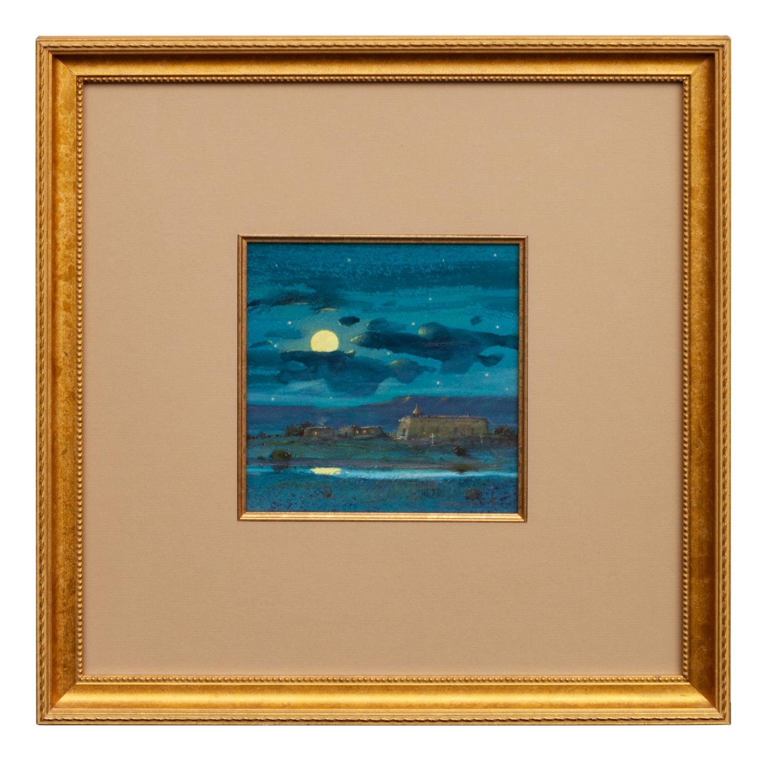 Summer Moon and Mountain Rain Shower , 2009