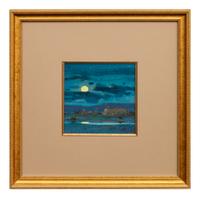 Summer Moon and Mountain Rain Shower , 2009