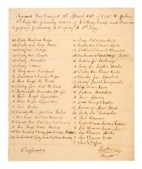 [MICHIGAN TERRITORY] -- [WISCONSIN TERRITORY]. A group of documents related to Prairie du Chien, Fort Crawford, and early Wisconsin settlement comprising: