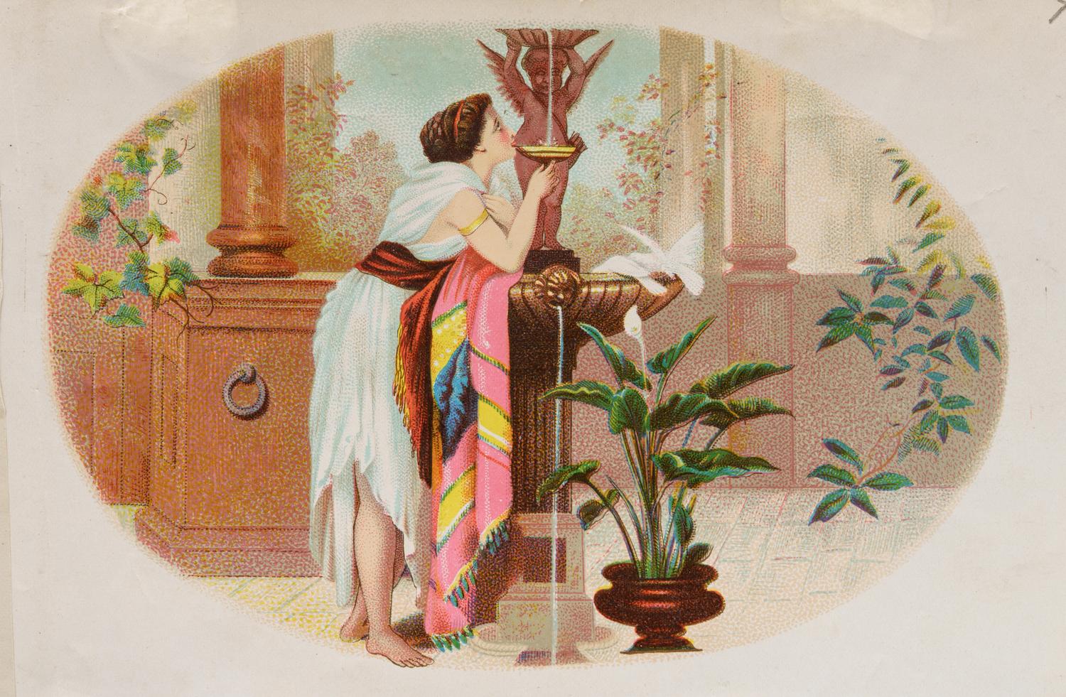 A Collection of Printed and Embossed Cigar Box Paper Labels and Advertising Cards